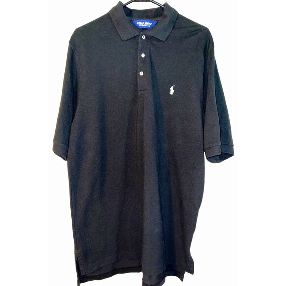 Polo Golf Ralph Lauren Other - Polo Golf Ralph Lauren Mens Black Cotton Polo Shirt L